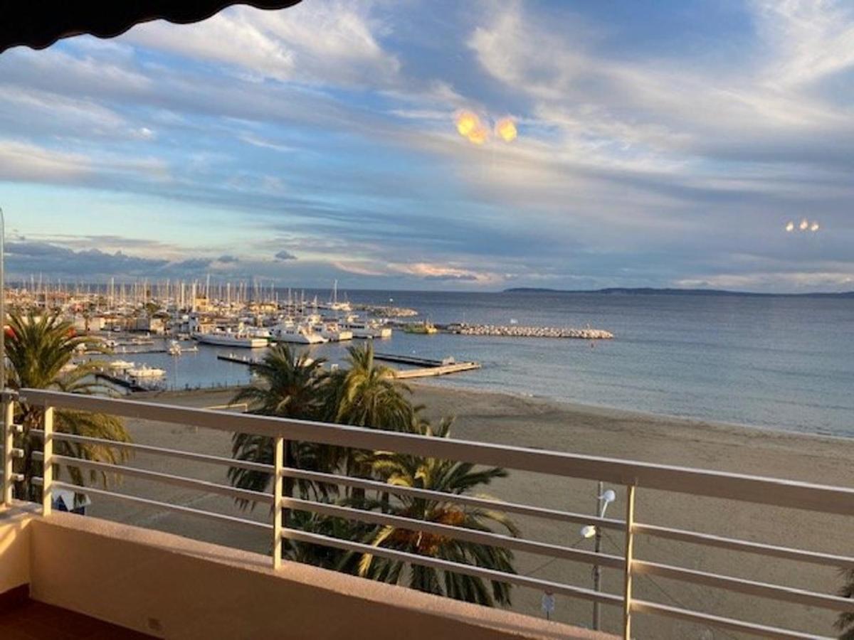 Bel Appartement Au Lavandou Avec Terrasse Et Vue Mer - Fr-1-308-167 Le Lavandou Dış mekan fotoğraf